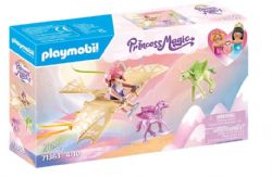 PLAYMOBIL PRINCESS - PRINCESSE ET POULAINS AILÉS #71363